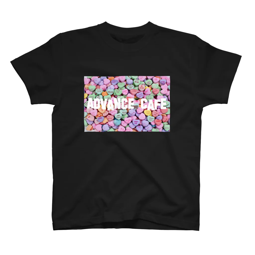 Les Ailes Confiserie SUZURI支店のAdvance cafe    pill スタンダードTシャツ