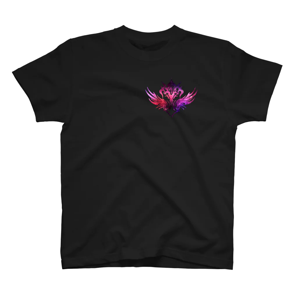 有限会社　√65のGESTALT_Clash Violet ver Regular Fit T-Shirt