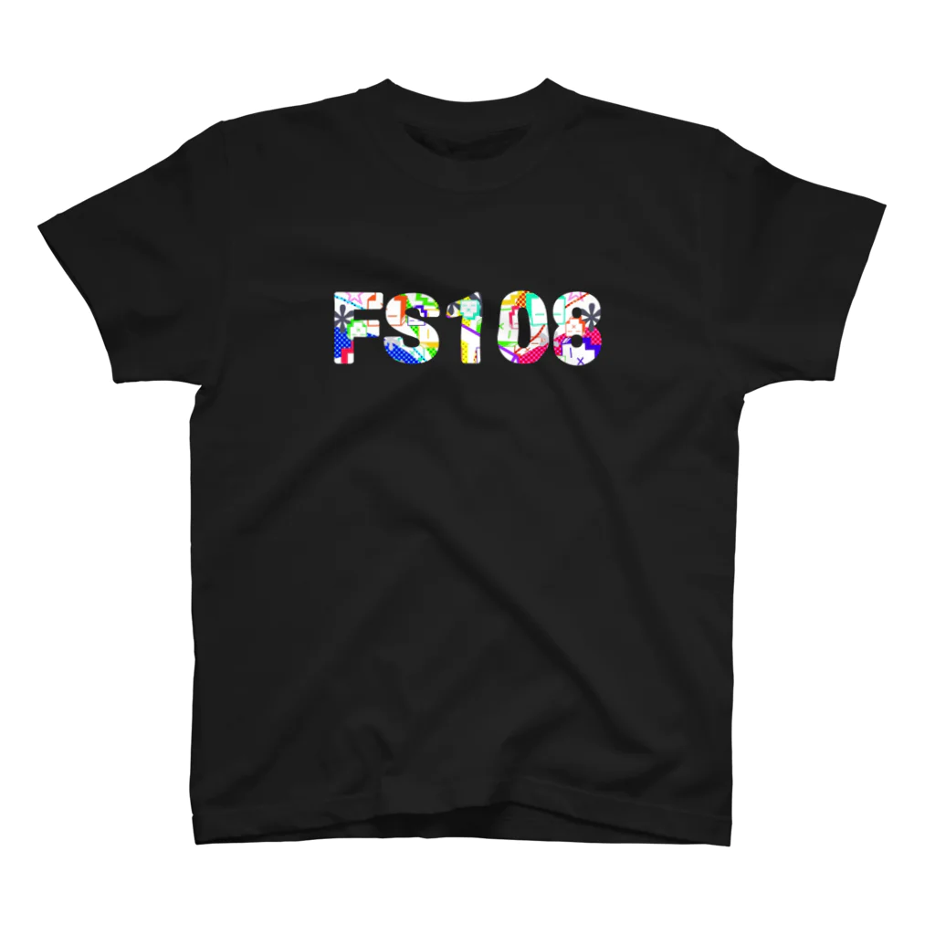 FS108(ファンタジスタ入れ歯)イラスト　絵描きのFS108 頭がポーンロゴ Regular Fit T-Shirt