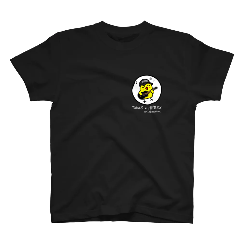 HIYOCO_STUDIO ひよこ書店の【公認】ひよこギター Takaさんバージョン！  スタンダードTシャツ