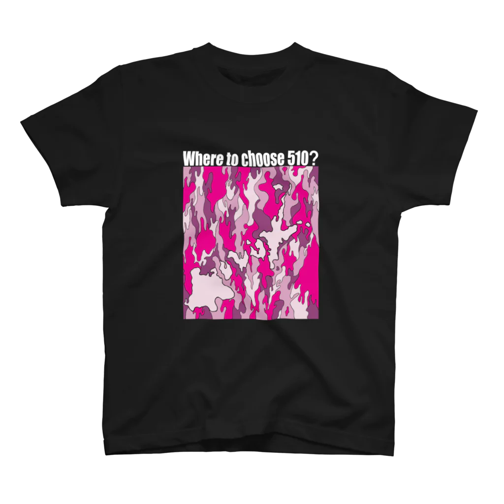 nicodesignの五島Ｔ(ピンク) スタンダードTシャツ
