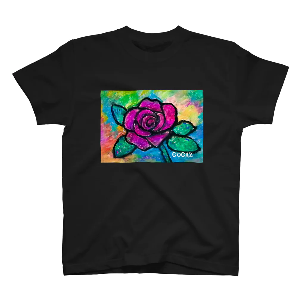 イラストレーター★GoGazのお店のGoGazの『薔薇』 Regular Fit T-Shirt