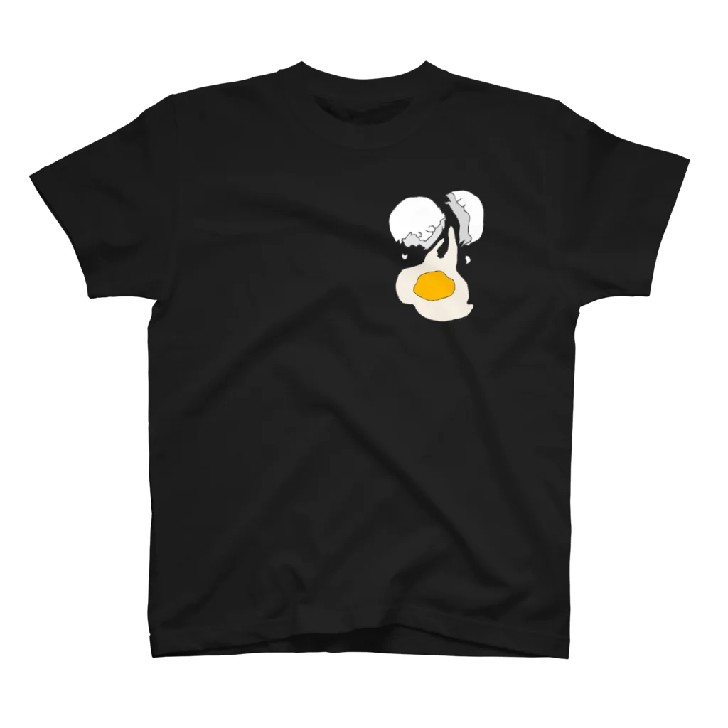 126.comの Egg broke Regular Fit T-Shirt