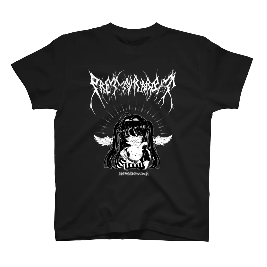 みなづきしずくのおみせ。の† Rabbit Angel † Regular Fit T-Shirt