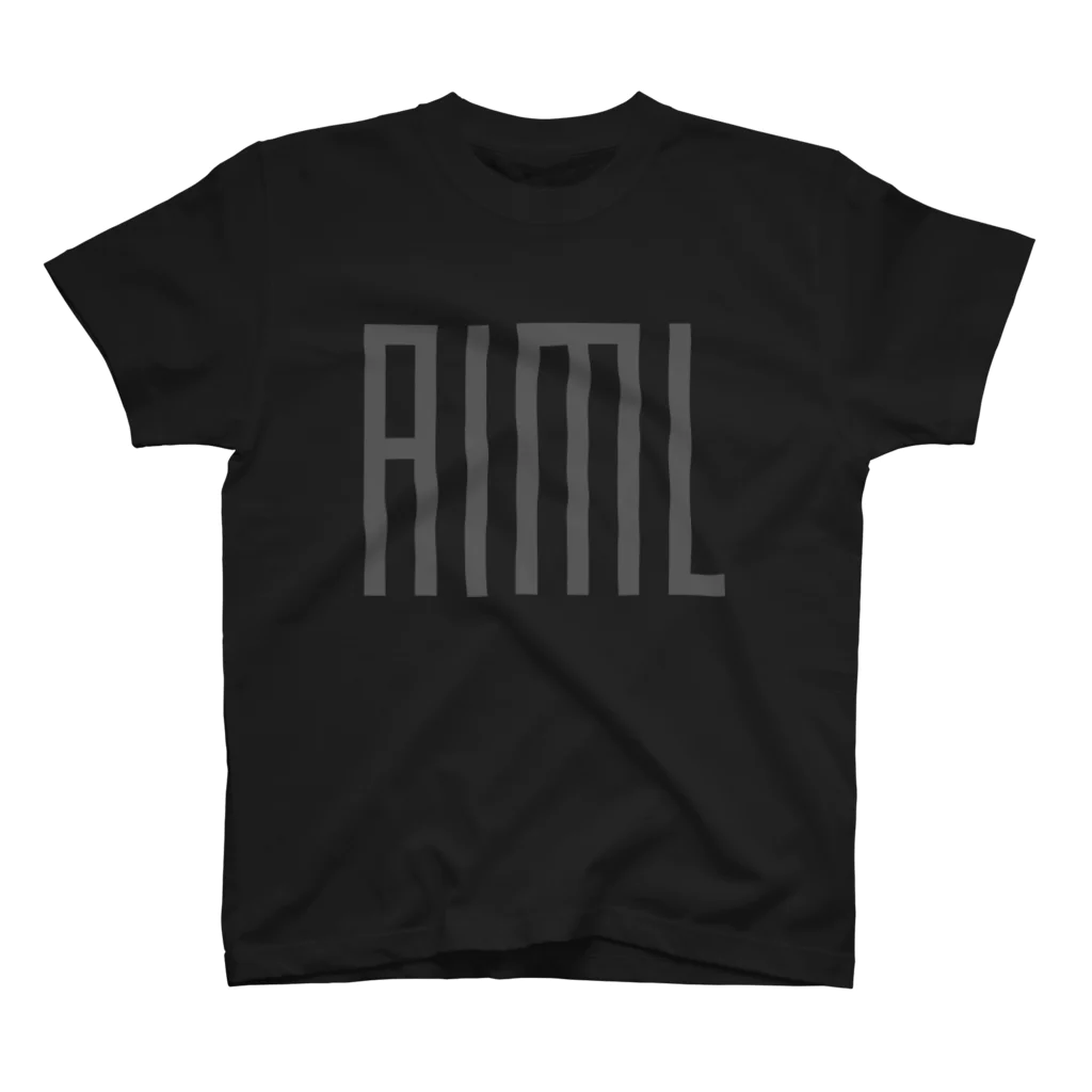 ALL IN MY LIFE coのグレーロゴ スタンダードTシャツ