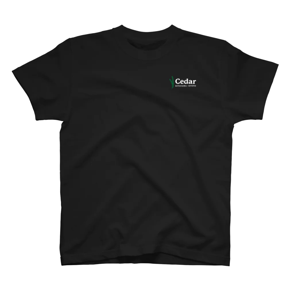 Cedar Kitayama KyotoのCedar Kitayama Kyoto オリジナルロゴ（横） スタンダードTシャツ