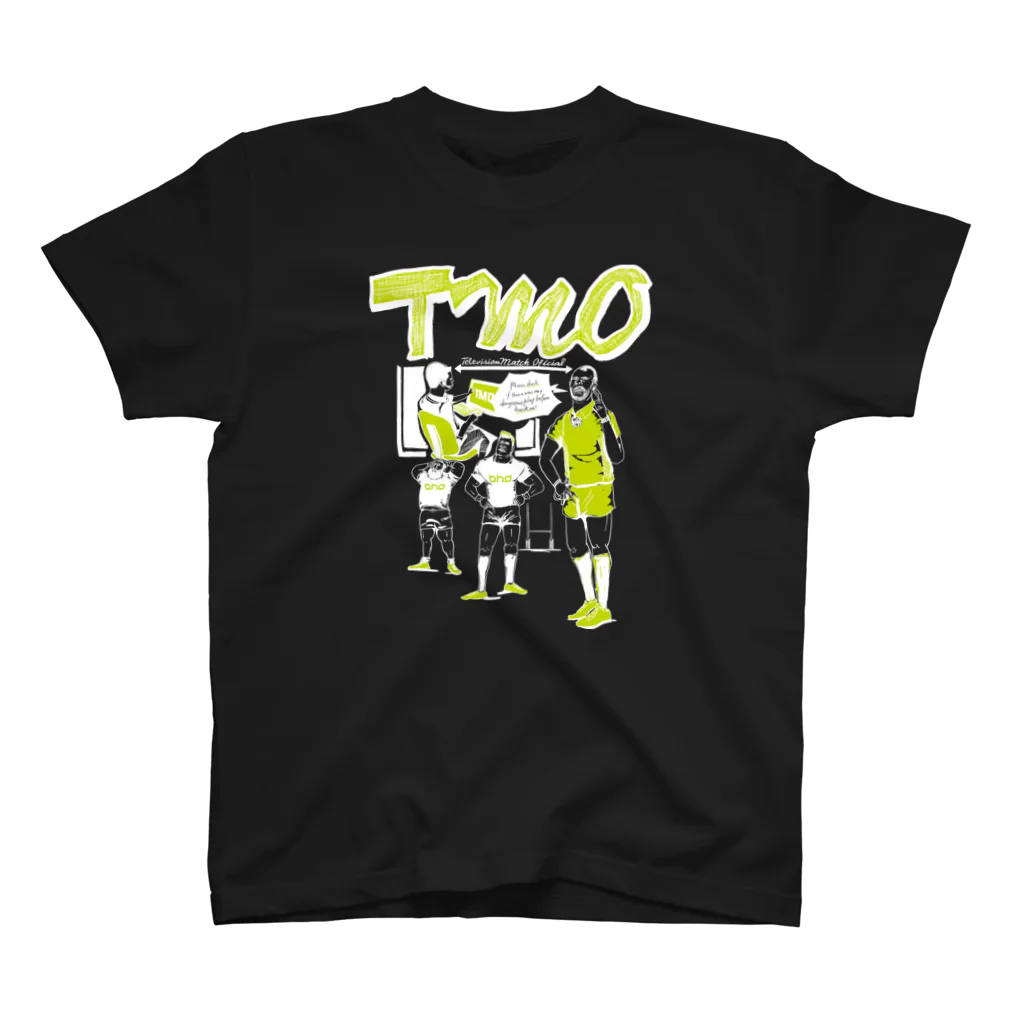 b.n.d [街中でもラグビーを！]バインドのTMO（只今確認中）ホワイト2022 スタンダードTシャツ