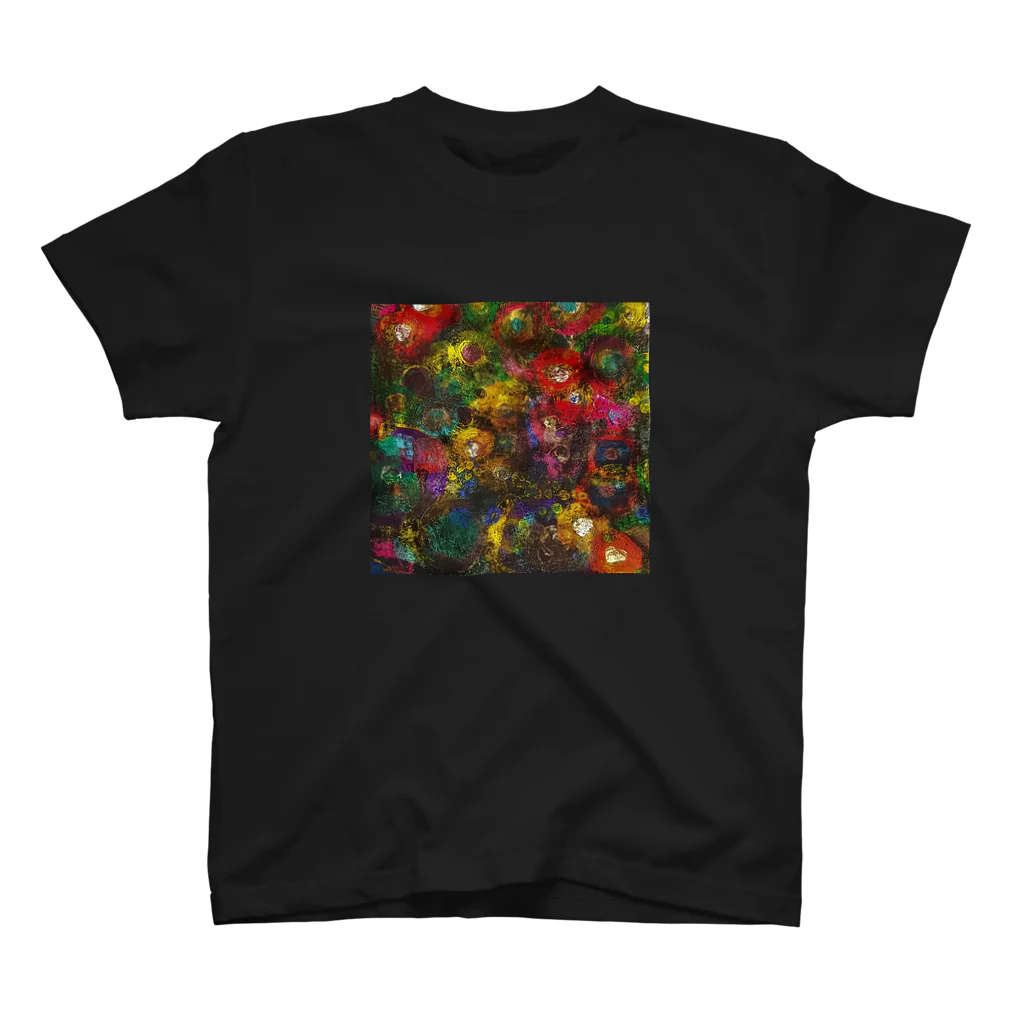 keiko-nekomanmaのぷかぷか花火　 Regular Fit T-Shirt