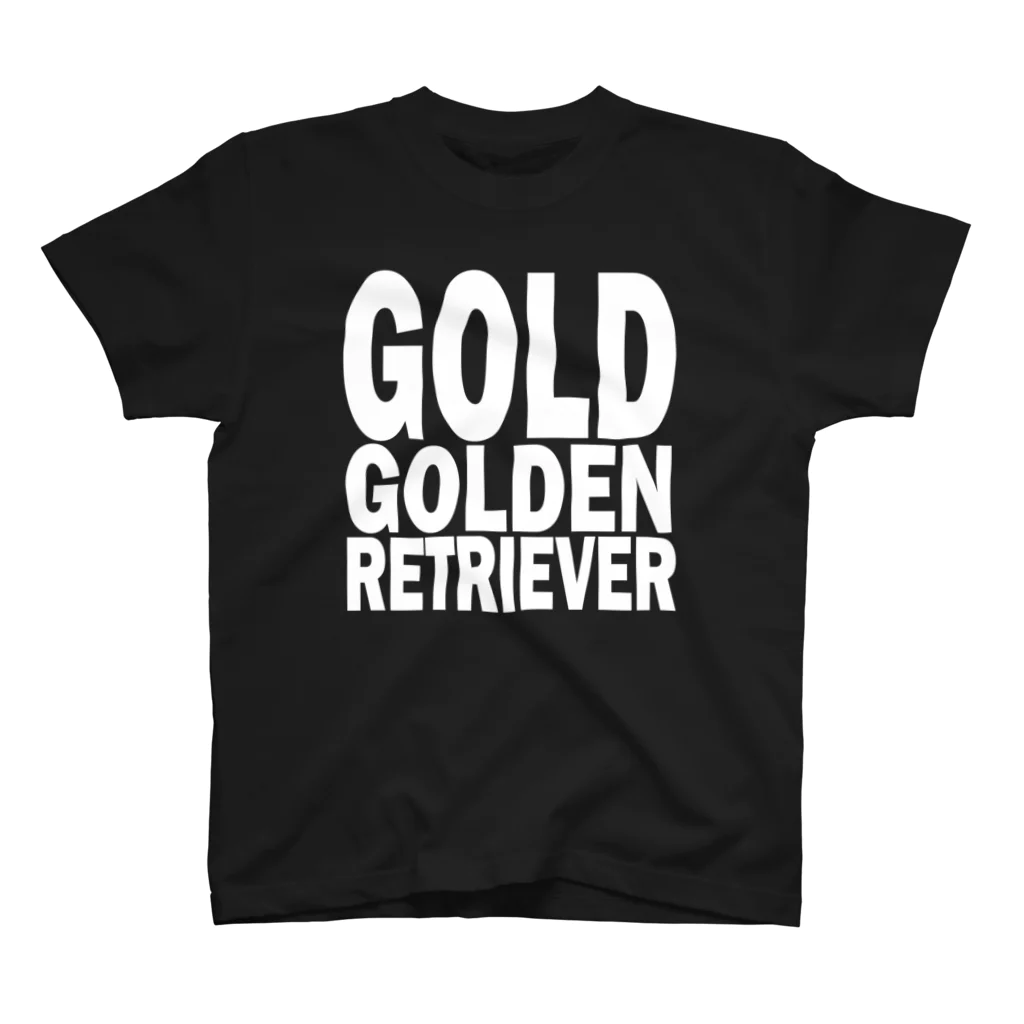 JEWEL's FARMのGOLDEN RETRIEVER（W） スタンダードTシャツ