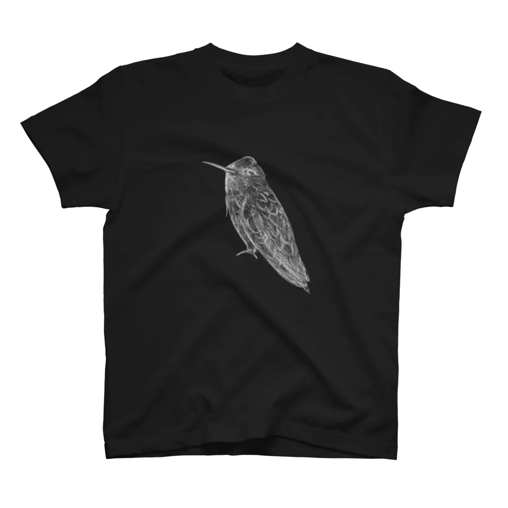 創作工房muccoのbird(white)  Regular Fit T-Shirt