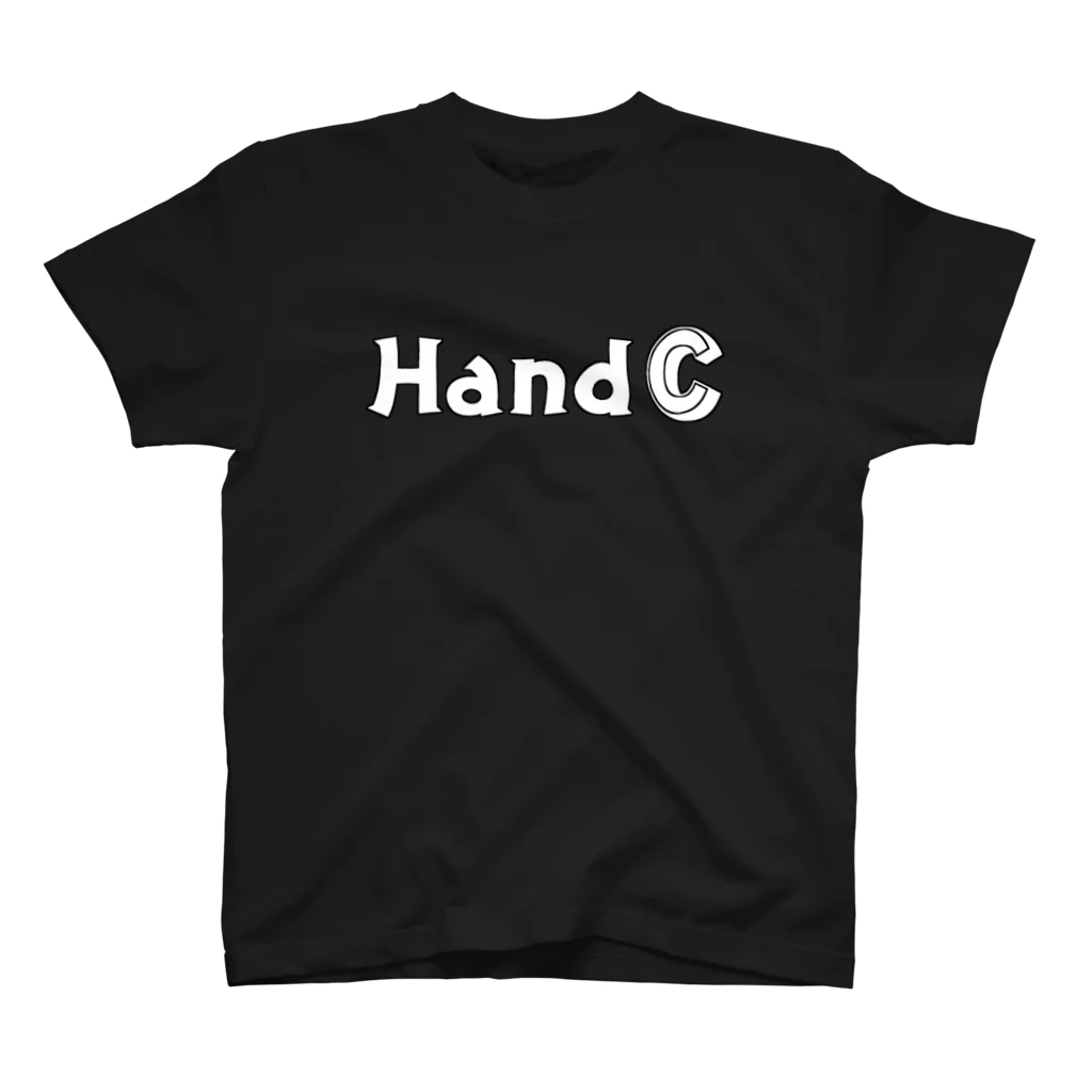 HandC のHandC  ロゴ ホワイト スタンダードTシャツ