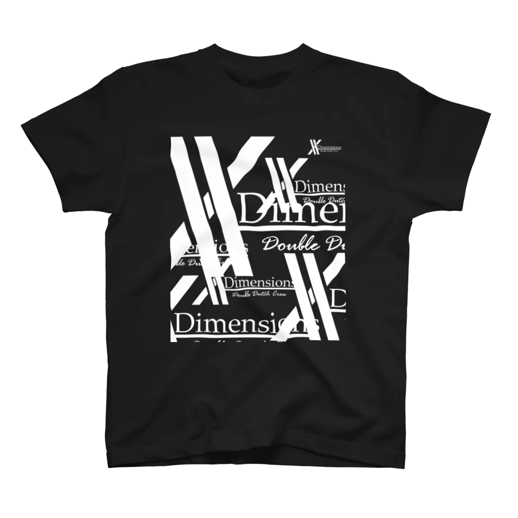 X-Dimensions team goodsのlogo arrange6 スタンダードTシャツ