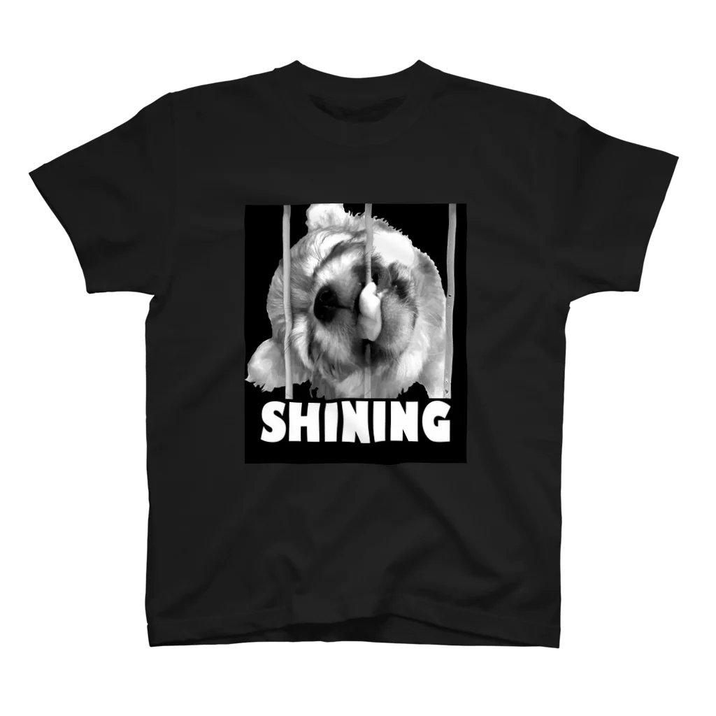 狆チワのぼんちゃんのぼんちゃんSHINING Tシャツ スタンダードTシャツ