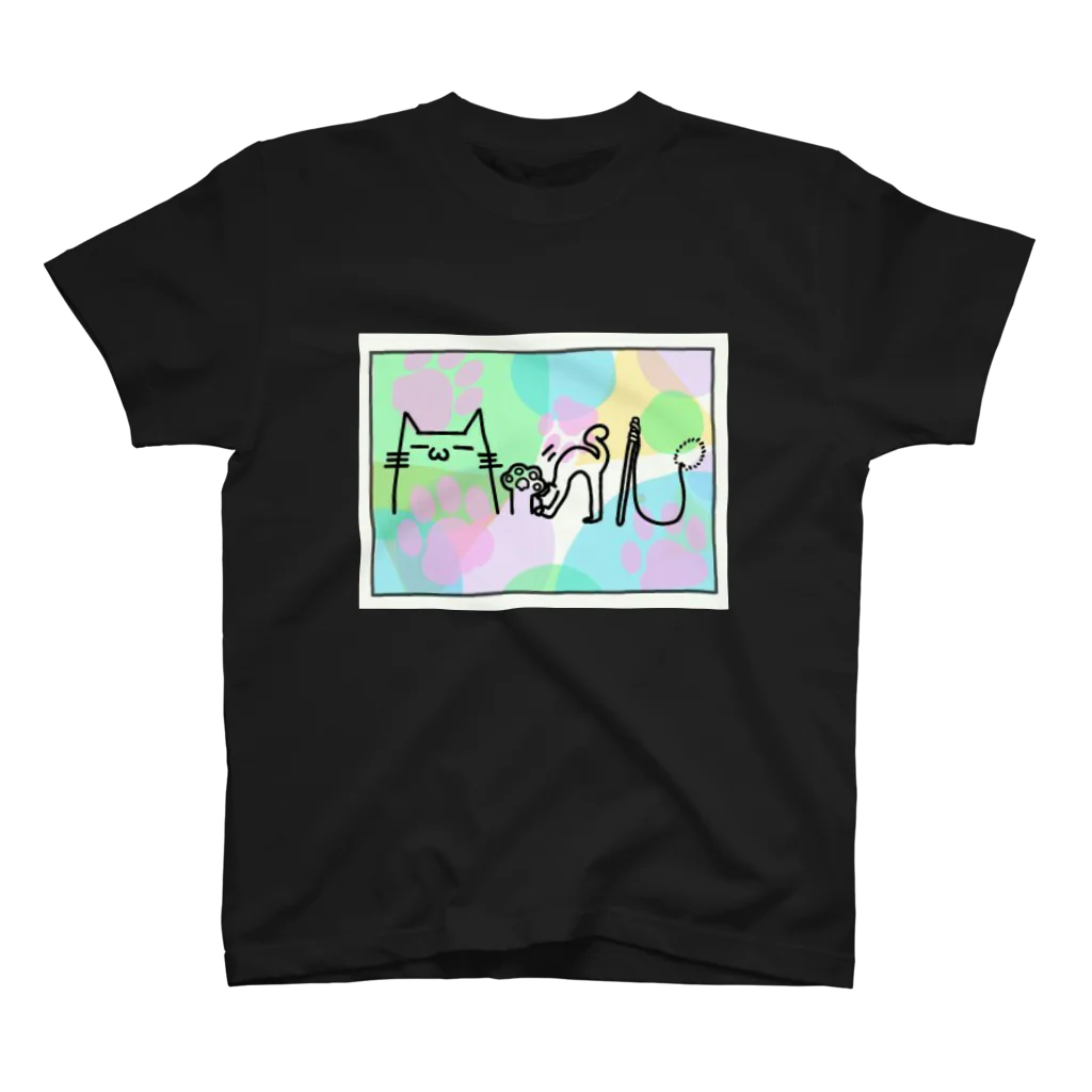 A-KatzelのMiau スタンダードTシャツ