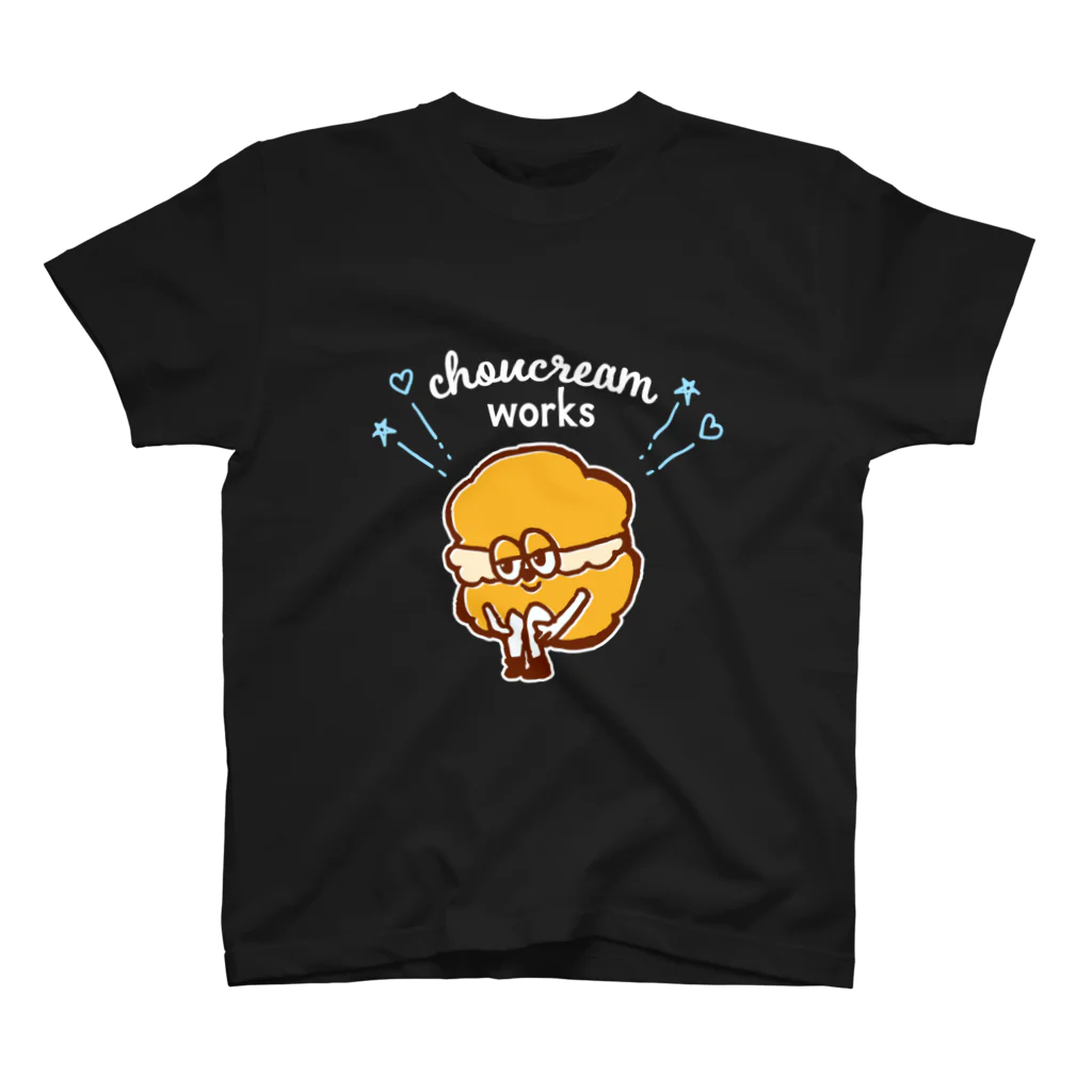 Aimiのシュークリームくん (濃いカラー向け) スタンダードTシャツ