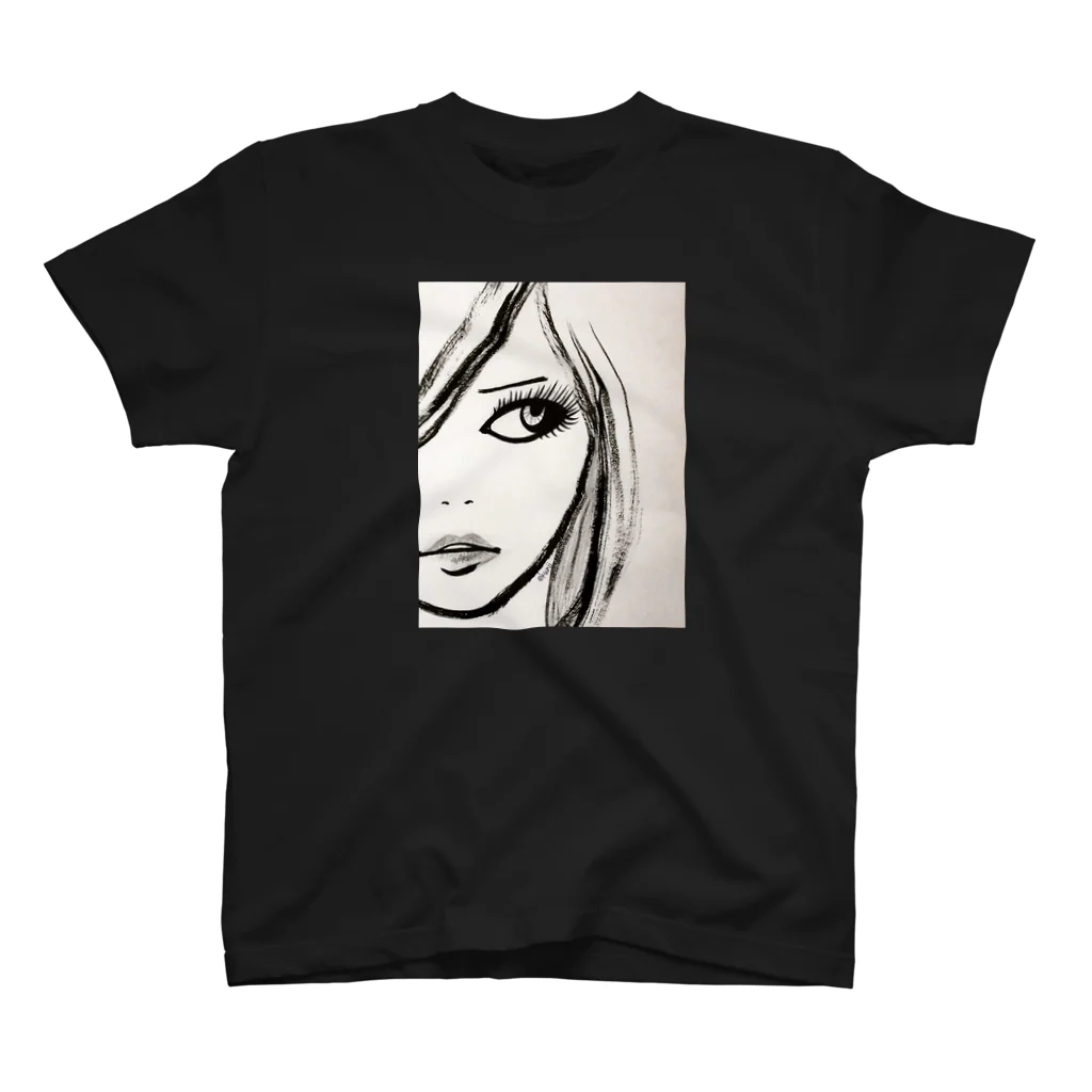 PUNK TV ART SHOPのstrong woman 2 Regular Fit T-Shirt