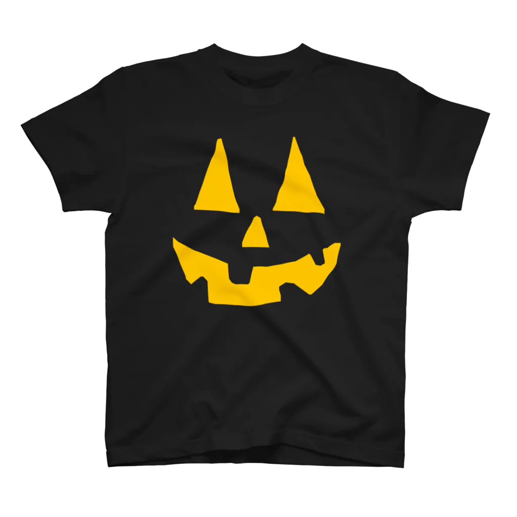 CIPANGOのハロウィン ジャック・オ・ランタン ブラックボディ Regular Fit T-Shirt