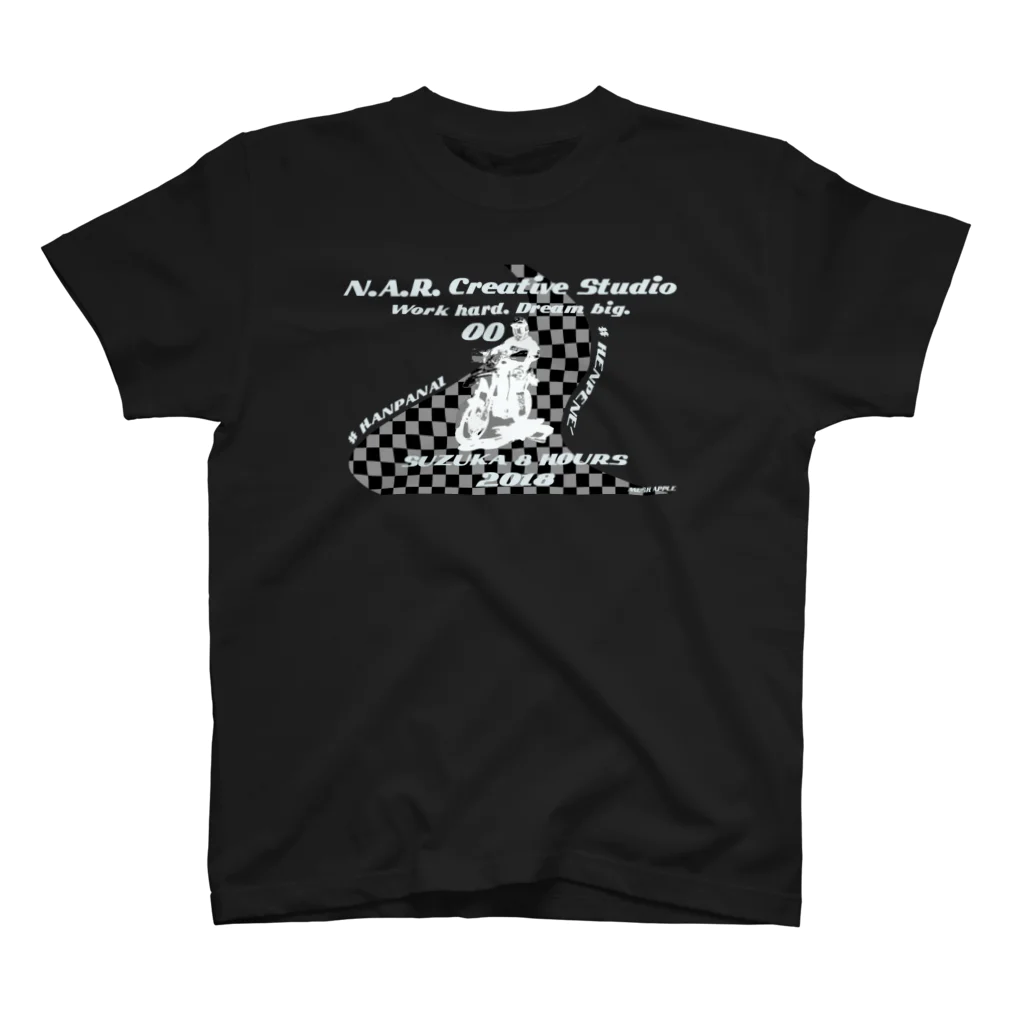 N.A.R. × MUSHAPPLE のSUZUKA 8 HOURS N.A.R.勢ver（hanten） スタンダードTシャツ