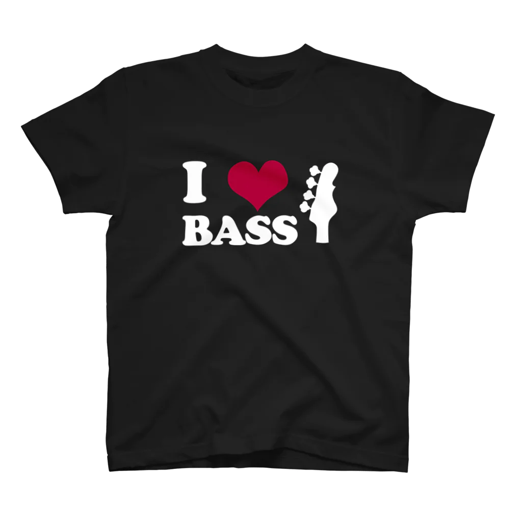 I LOVE BASS SHOPのI LOVE BASS（Ｗ） Regular Fit T-Shirt