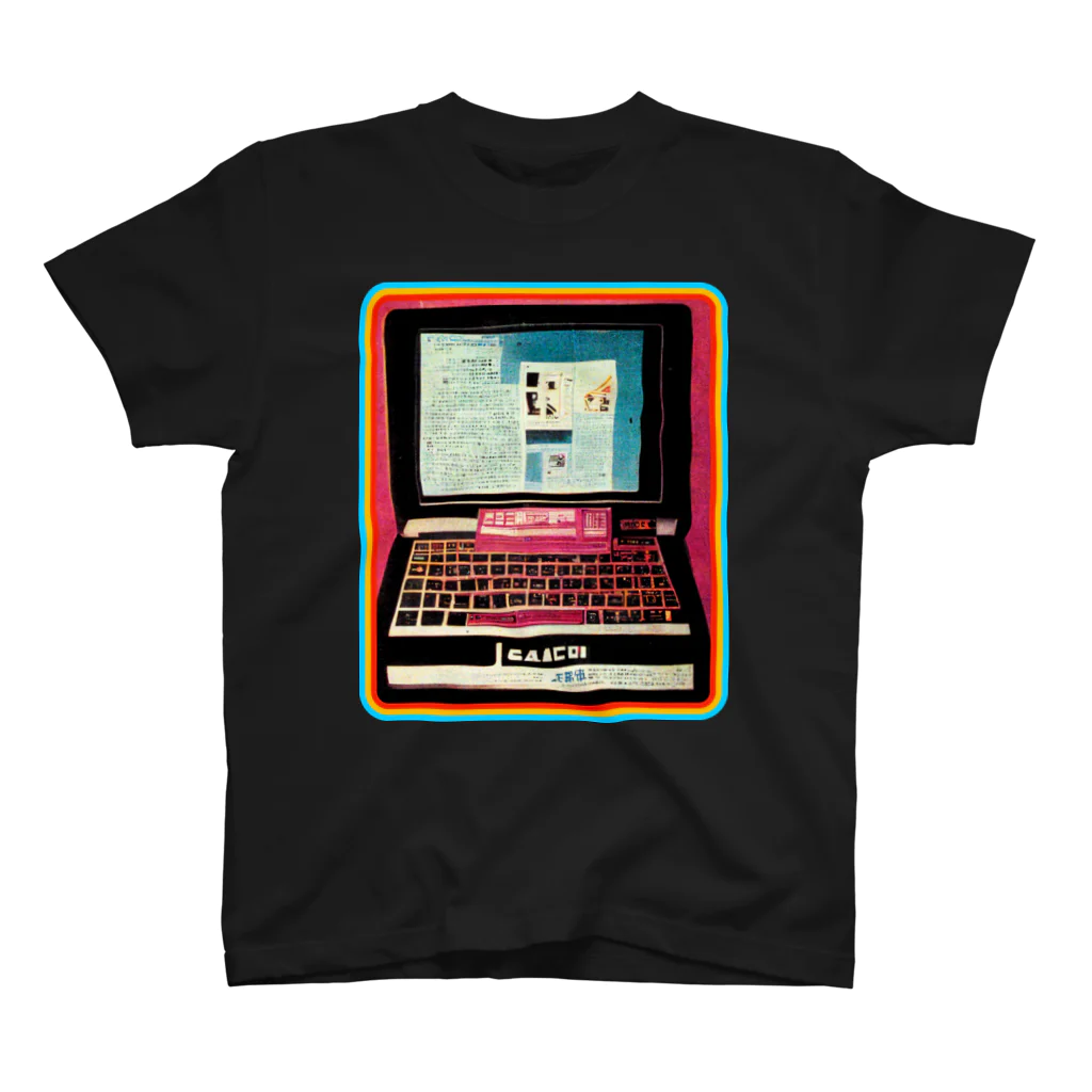 Neokiの80年代の架空PC スタンダードTシャツ