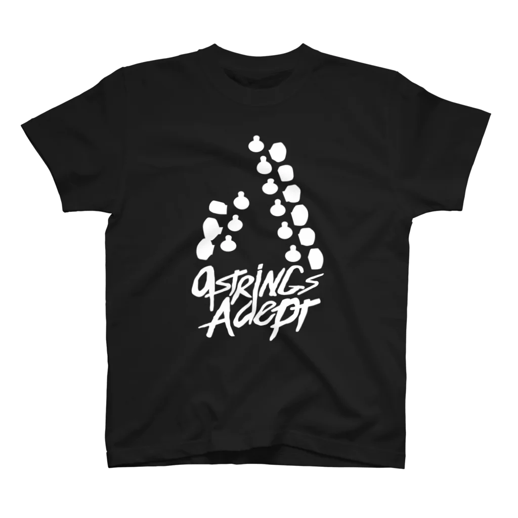 じょにの9strings Adept 黒 Regular Fit T-Shirt