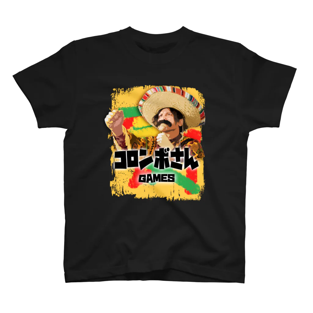 コロンボさんショップのコロンボさんデザインTシャツ③ スタンダードTシャツ