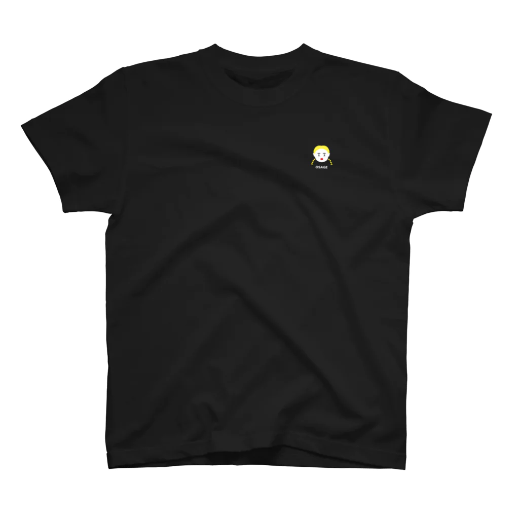 片倉岳人/ダイエットの知恵袋【公式】の金髪おさげちゃん① Regular Fit T-Shirt