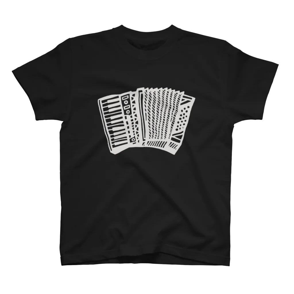 フクハラアキコのアコーディオン スタンダードTシャツ