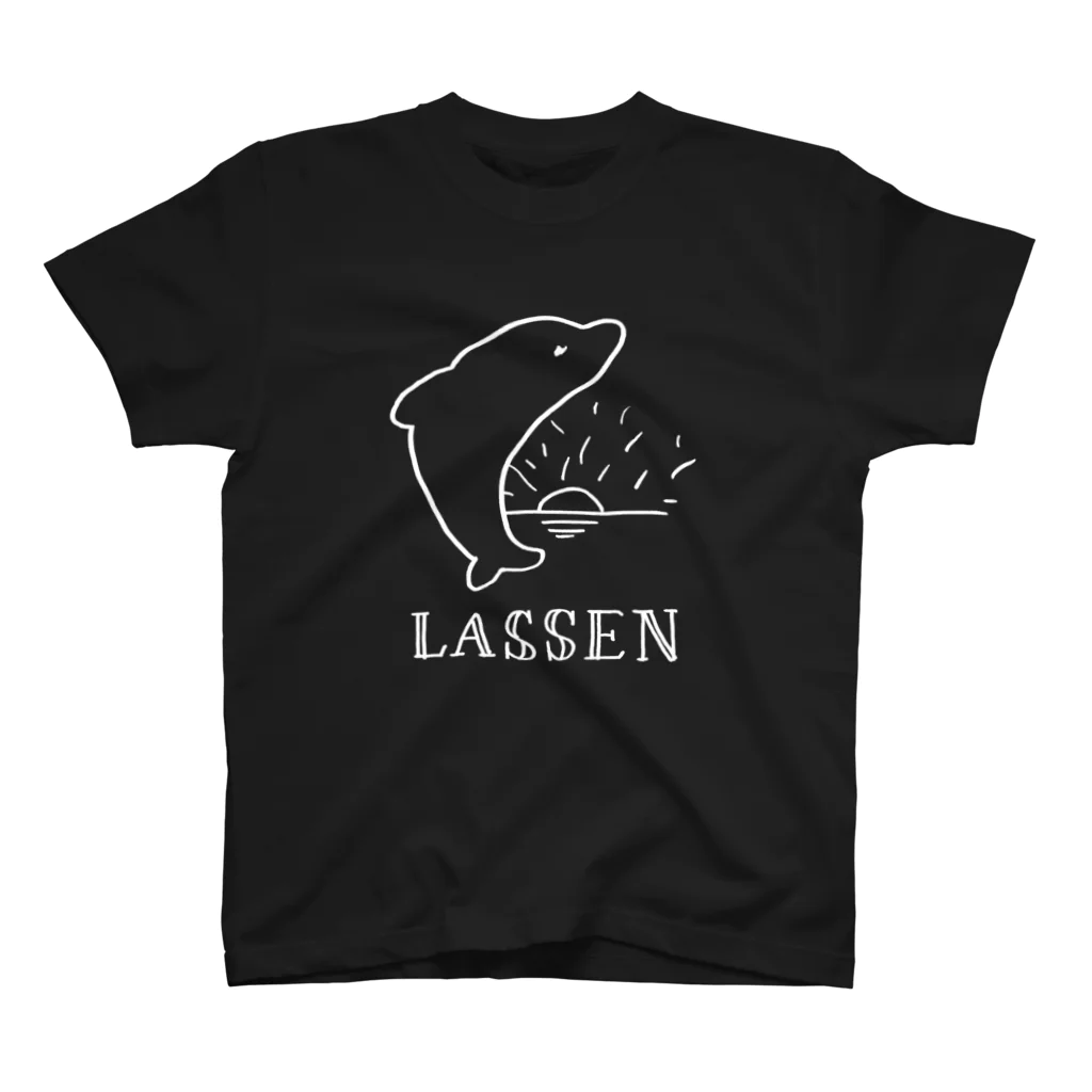 CONTE. suzuri店のT38-Lassen-W スタンダードTシャツ