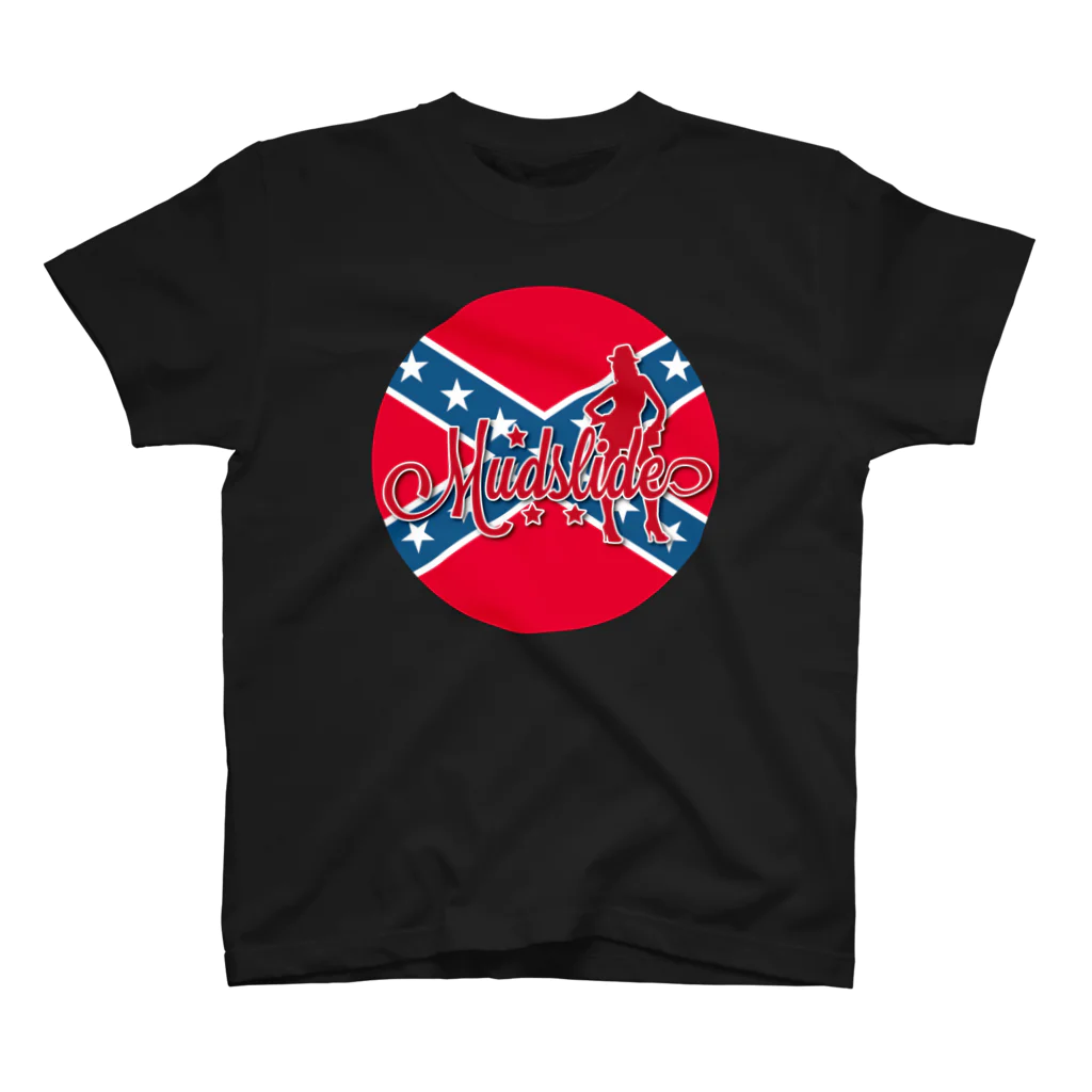 Mudslide official goods shopのMUDSLIDE dixie flag スタンダードTシャツ