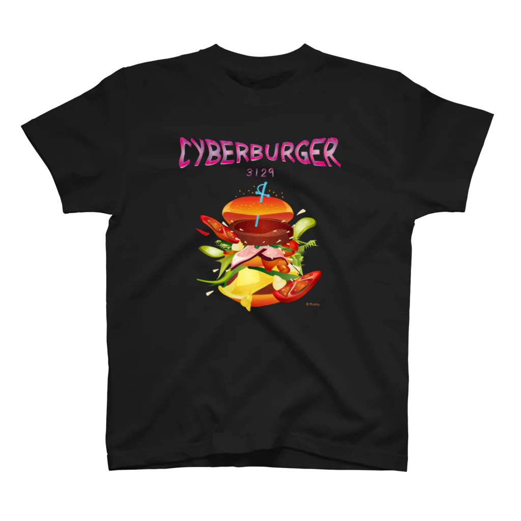 ラスティの無重力ショップのcyber burger 3129 スタンダードTシャツ