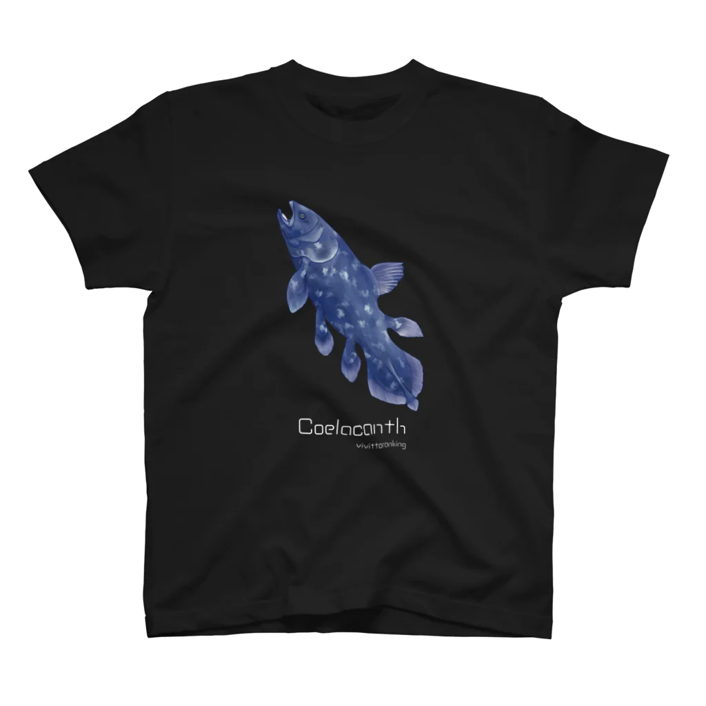 シーラカンス Tシャツ【ダークカラー】 / ビビッとランキング シーラカンス Tシャツ【ダークカラー】 / ビビッとランキング