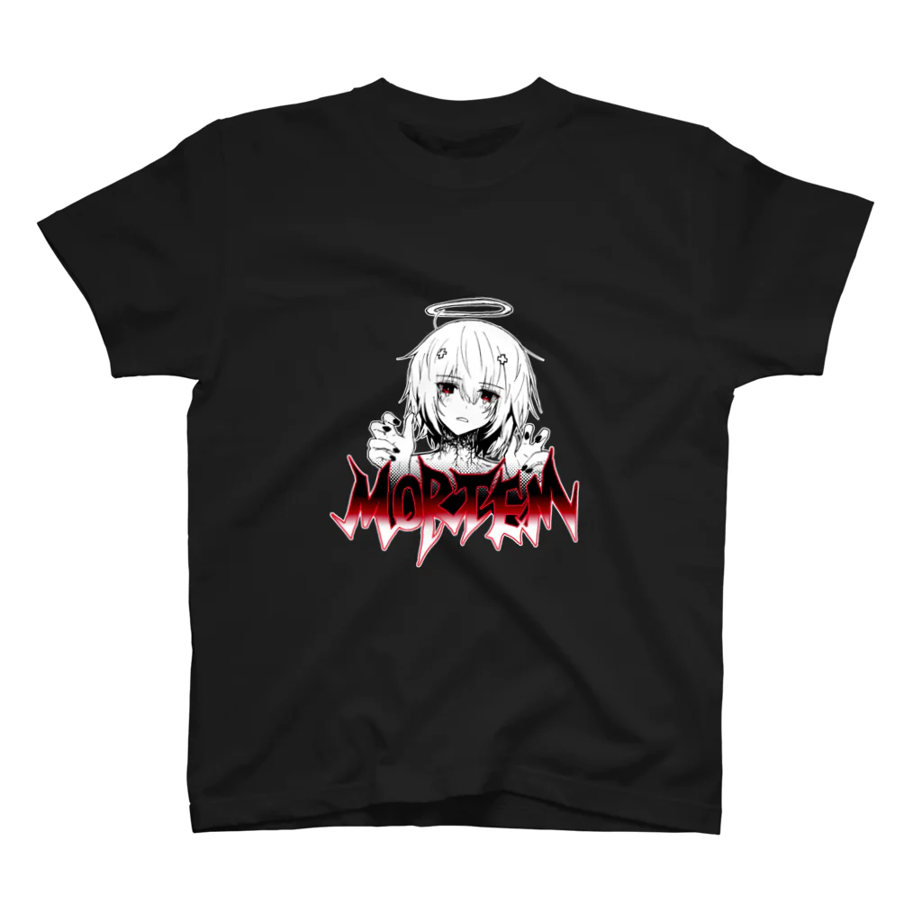 月刊自殺通信のMORTEM スタンダードTシャツ