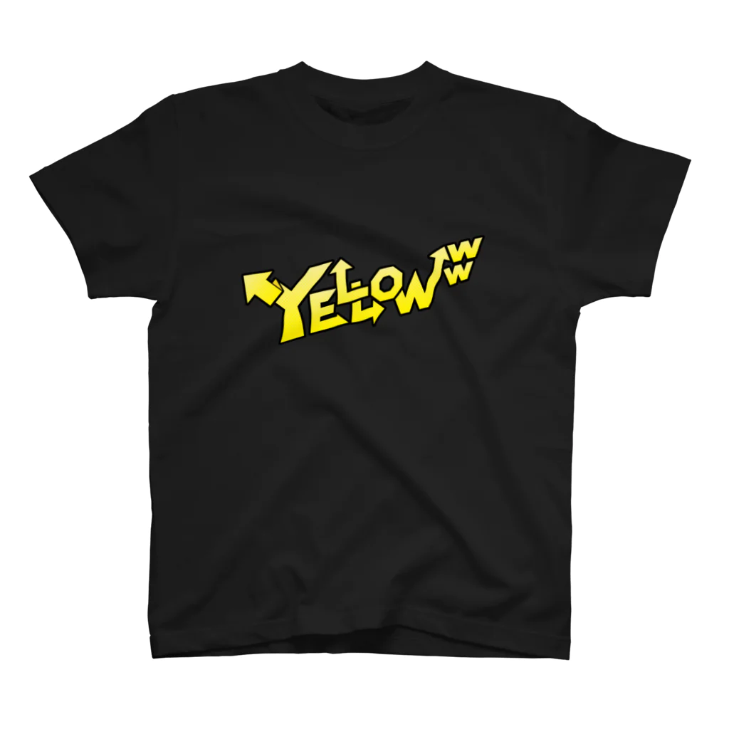 YELLOWwwのカラーロゴ スタンダードTシャツ