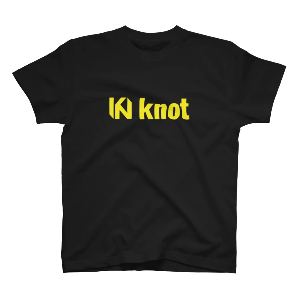 knot/ノットのknot 屋号ロゴ Regular Fit T-Shirt