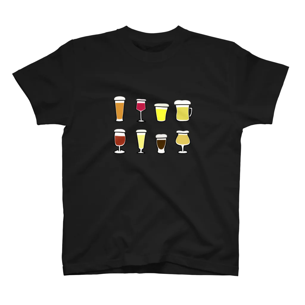 くすりやさんのいろいろなビール スタンダードTシャツ