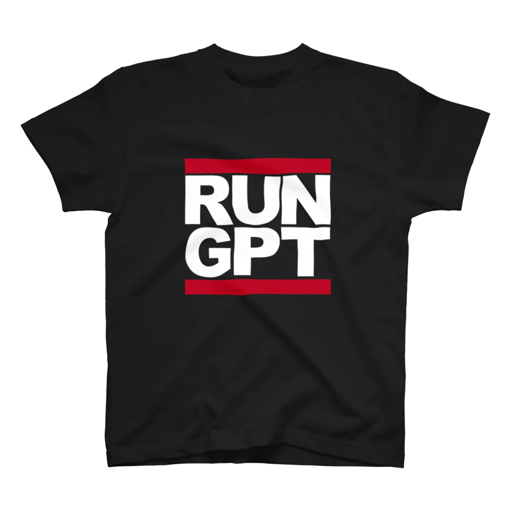 Geeky Parody TeeのRUN-GPT スタンダードTシャツ