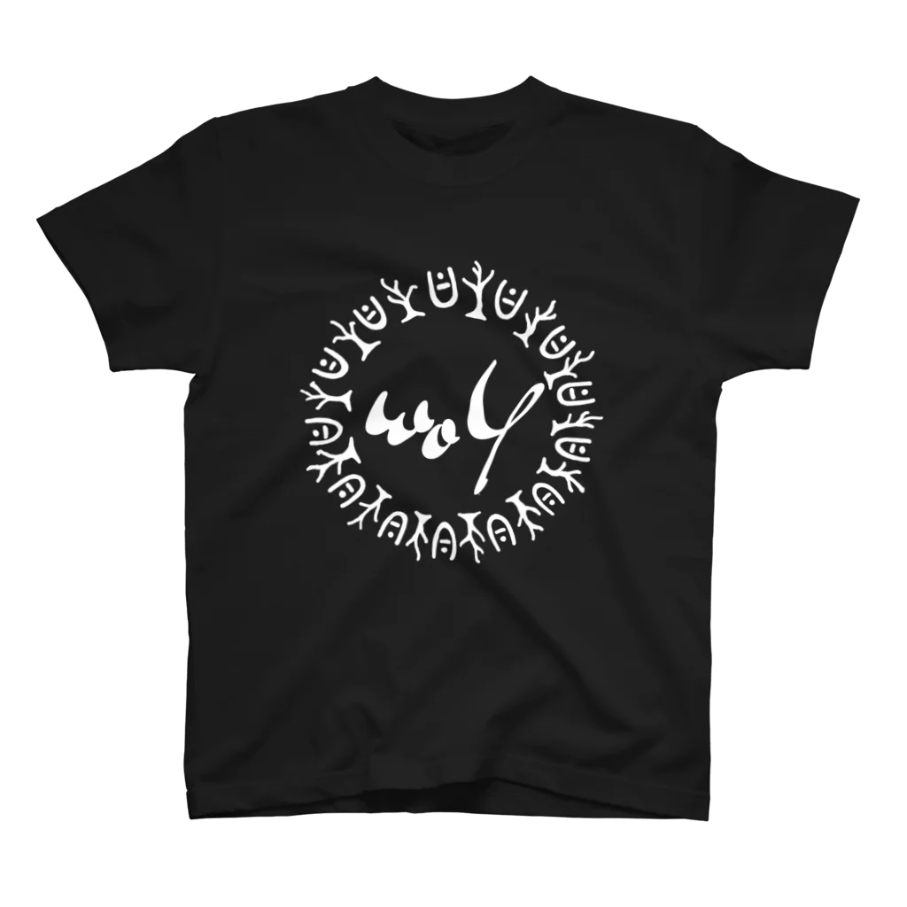 woYの太陽のバイブレーション スタンダードTシャツ