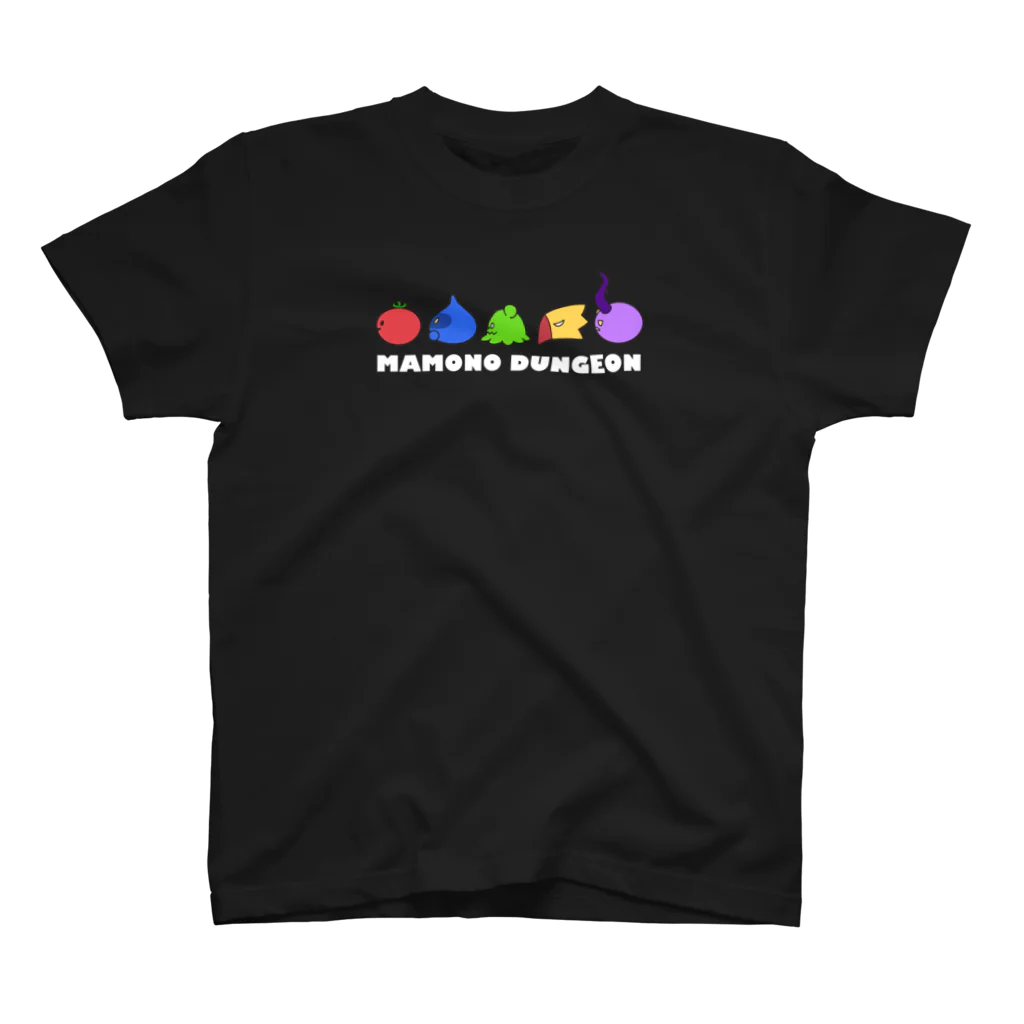 まものダンジョン＋のよこむきまもの スタンダードTシャツ