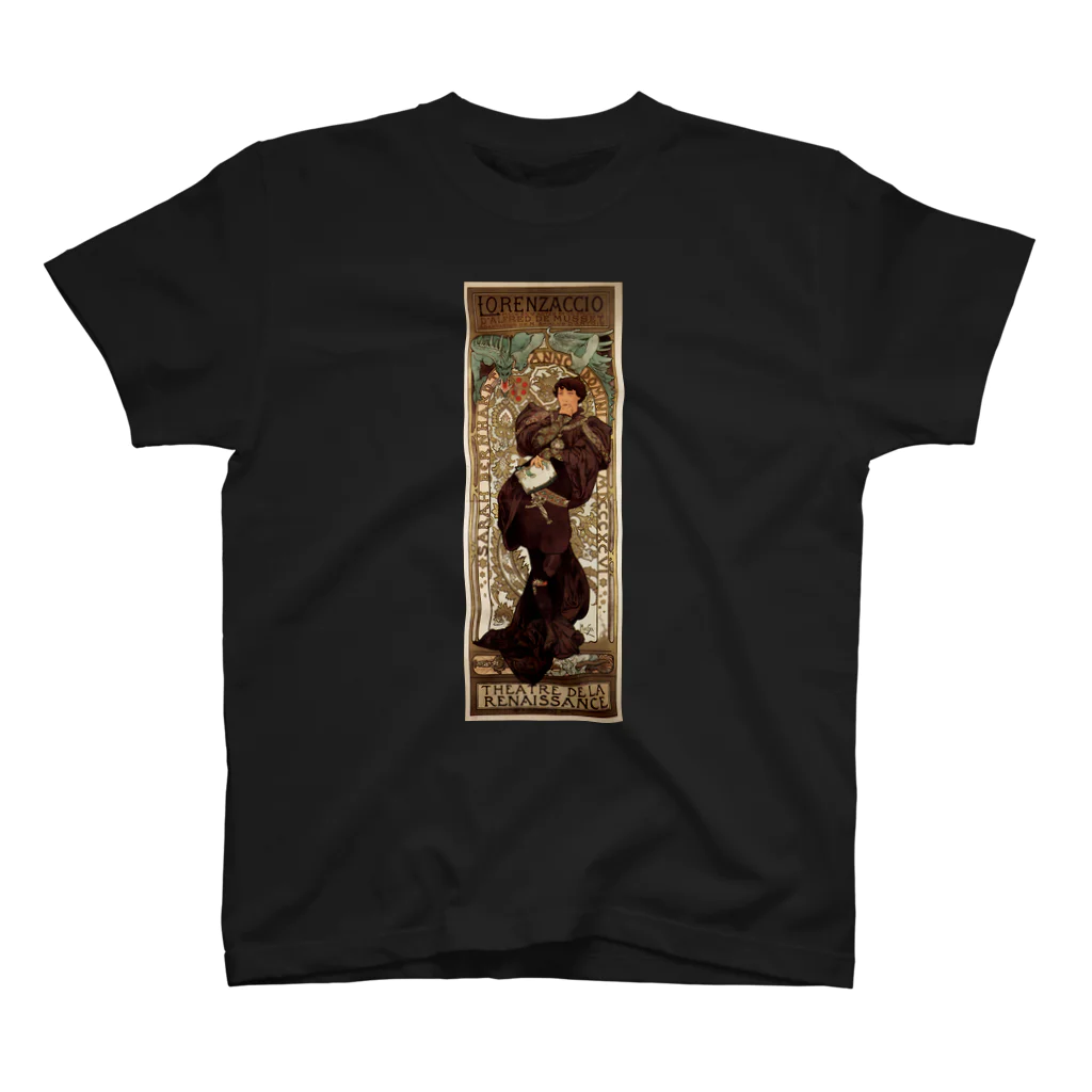 artgalleryのMucha - Lorenzaccio スタンダードTシャツ