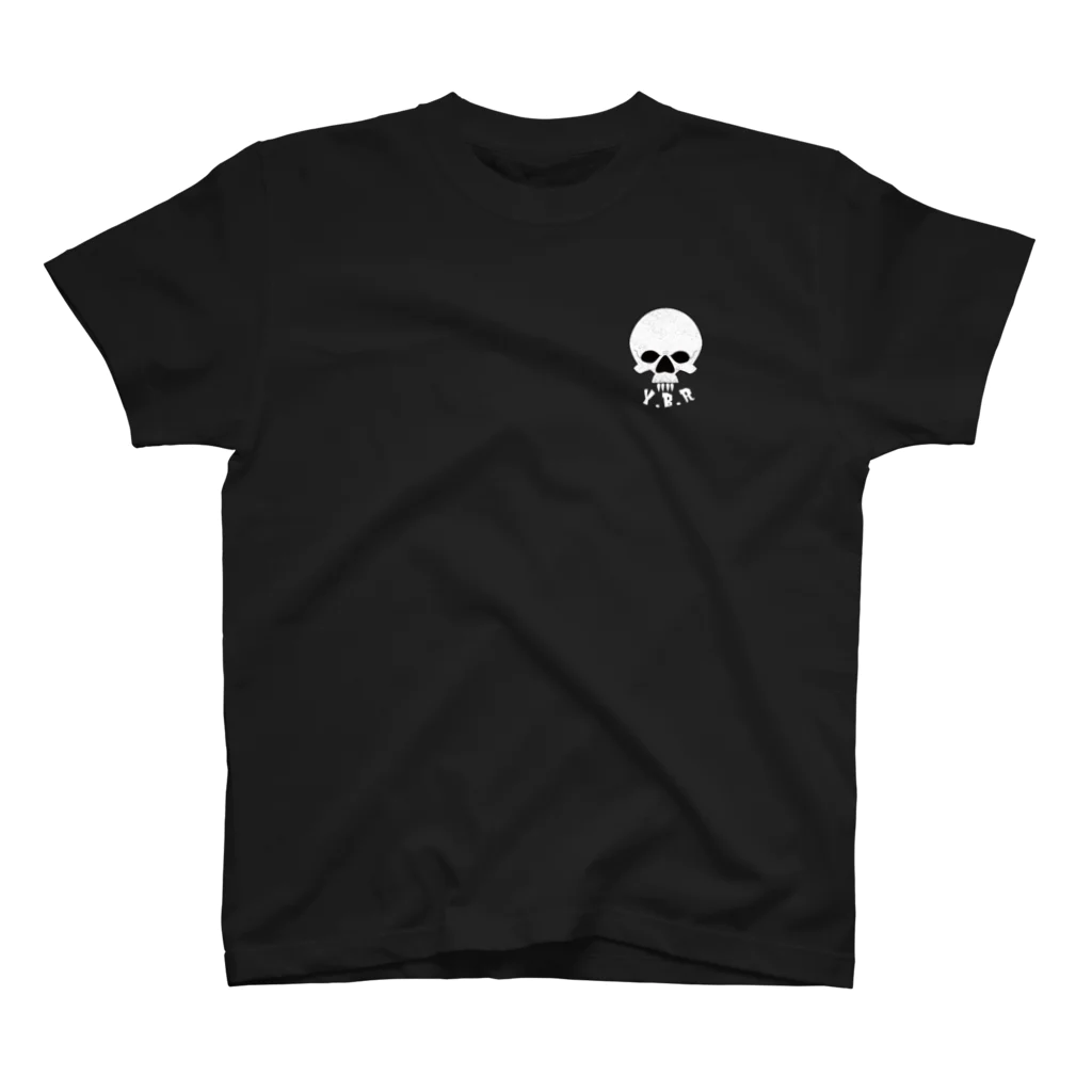 KADOYA-KADOZARU-のYBRskull スタンダードTシャツ