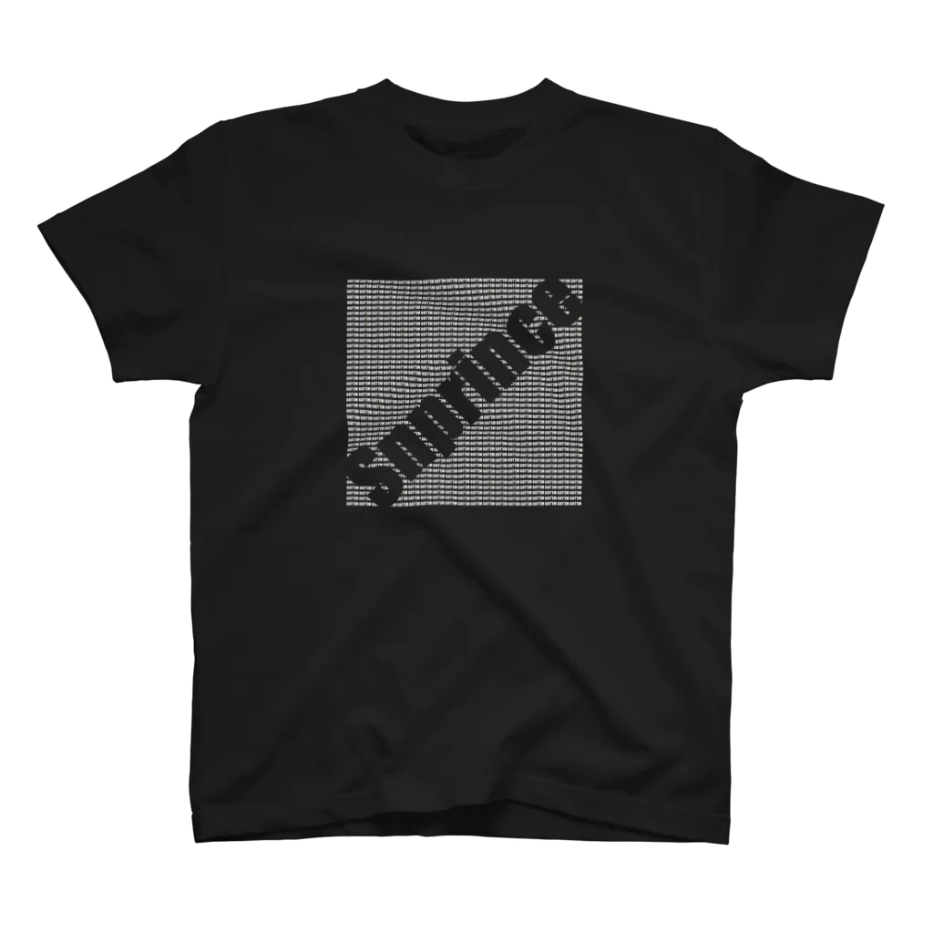 王子のアパレル SnprinceのGOT'EM柄（白） Snprince logo スタンダードTシャツ