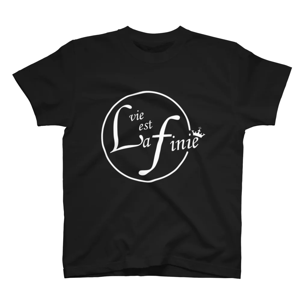 わかめR.のわかめ市場のLa vie est finie Tシャツ スタンダードTシャツ