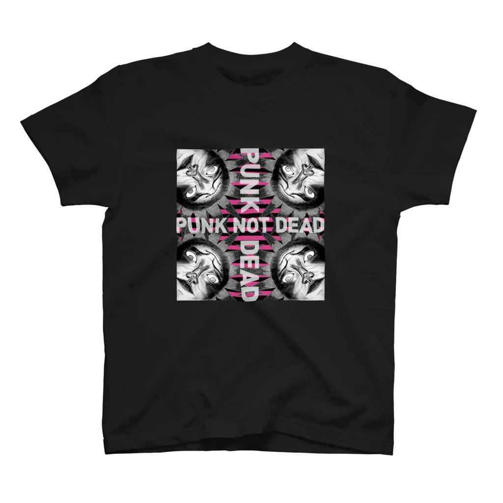 punksのcdジャケ風punk スタンダードTシャツ