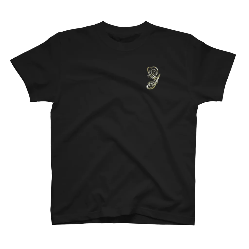 BRASS BReeZe Official StoreのTシャツ　ベージュ　music Regular Fit T-Shirt