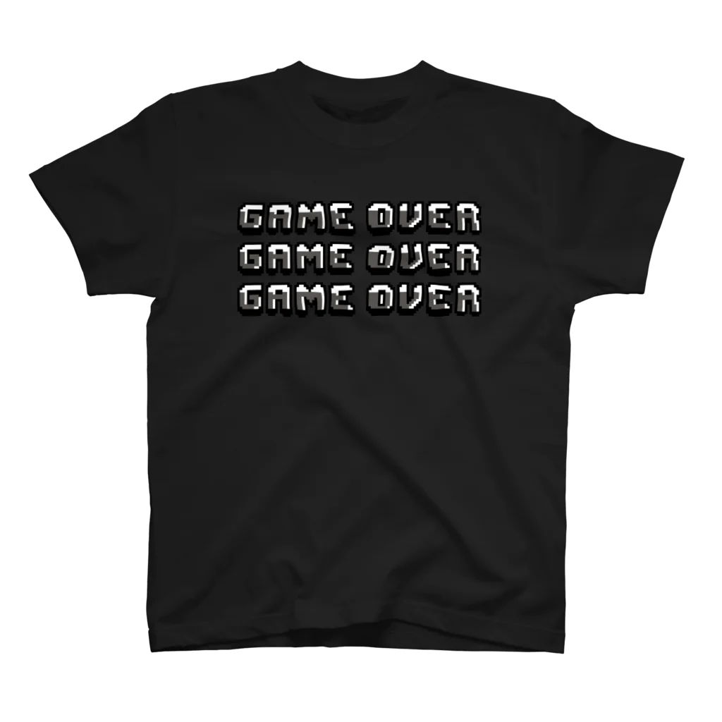 M9 のM9 GAMEOVER T-shirts スタンダードTシャツ