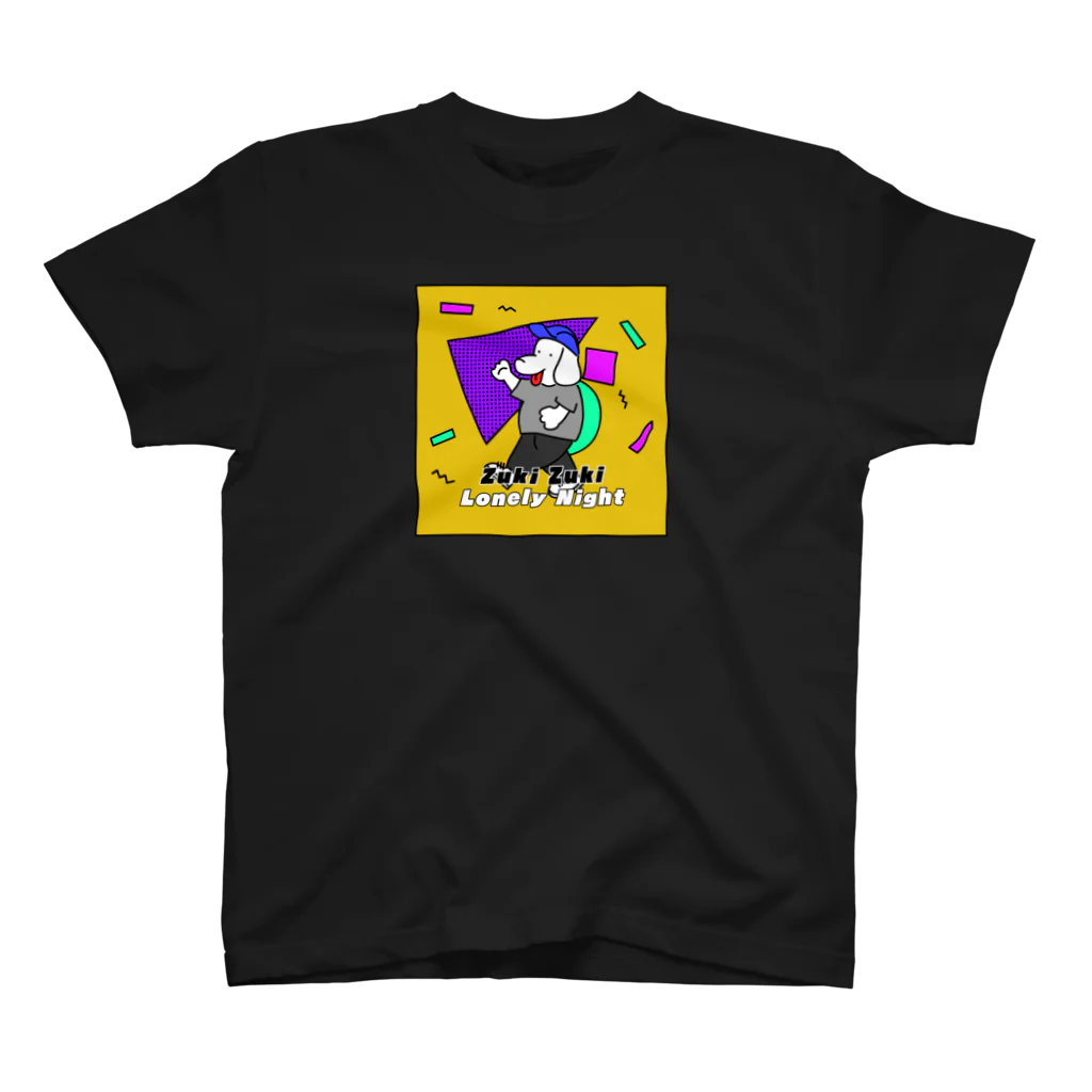 NaokicksのZuki Zuki Lonely Night スタンダードTシャツ