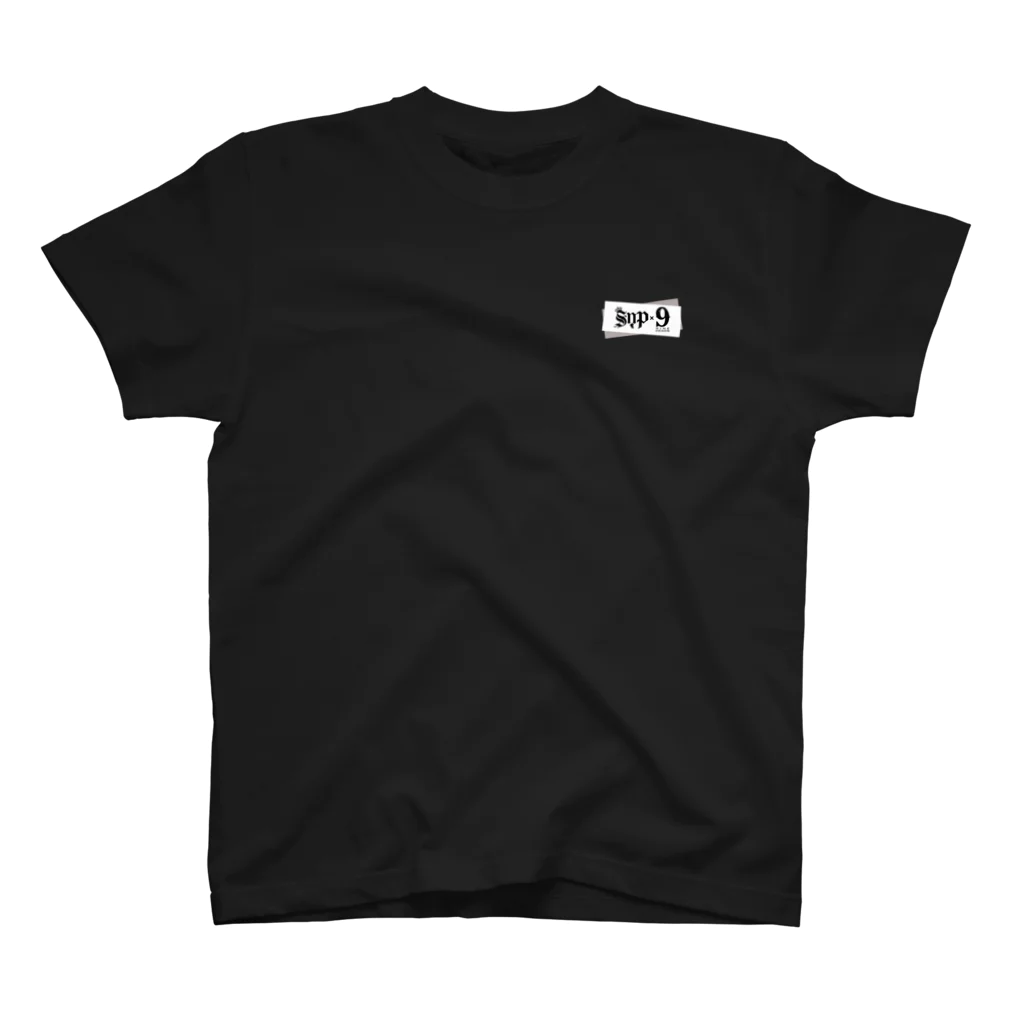 王子のアパレル SnprinceのSnp×9ine SneakersCircle スタンダードTシャツ