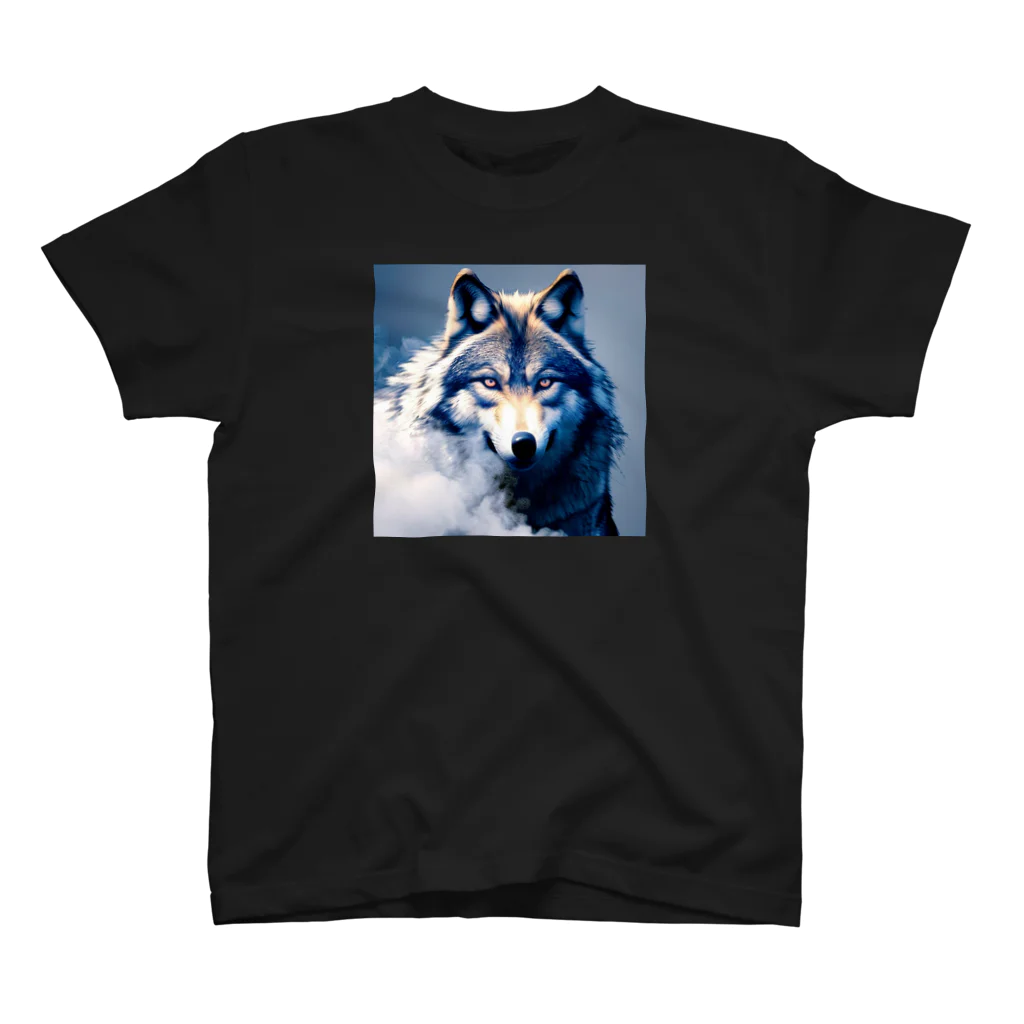 ga_maguのsmoking wolf スタンダードTシャツ
