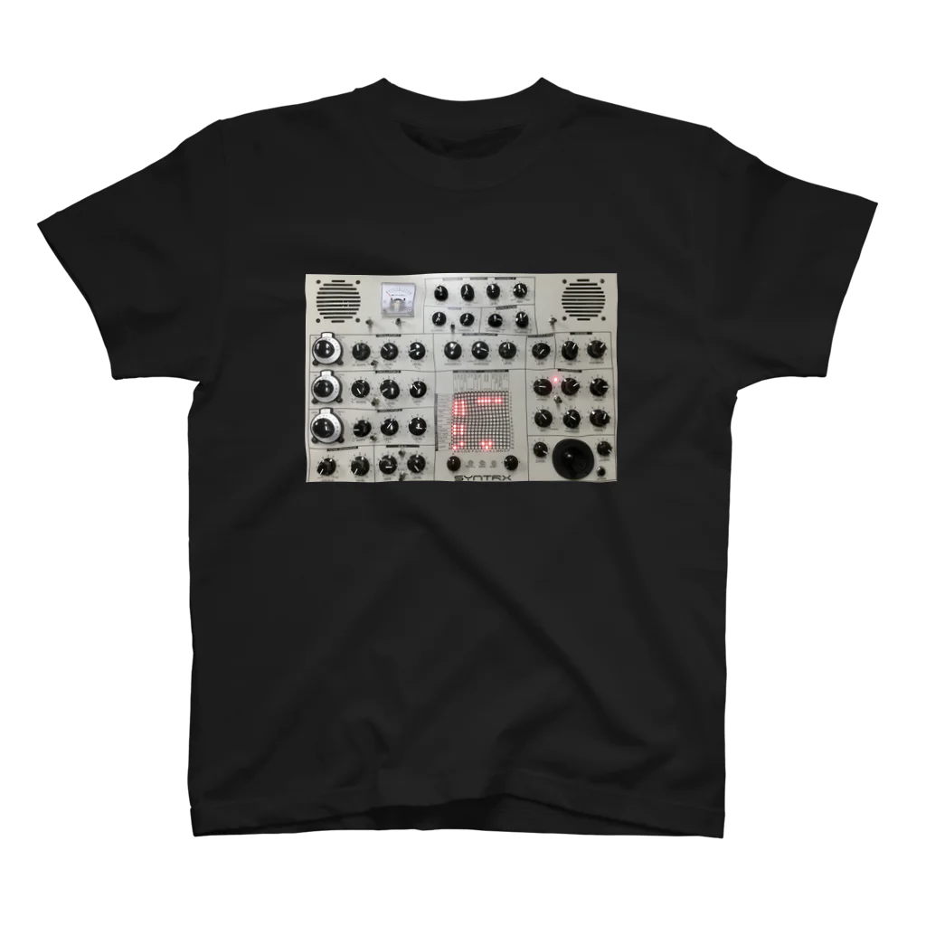 eerie noise recordsのアナログシンセTシャツ スタンダードTシャツ